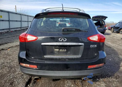 2008 Infiniti Ex35 Base z USA, uszkodzony, nr VIN JNKAJ09F78M358255